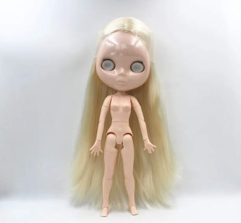 

Free Shipping big discount RBL-716EJ DIY Nude Blyth doll birthday gift for girl 4color big eye doll with beautiful Hair cute toy