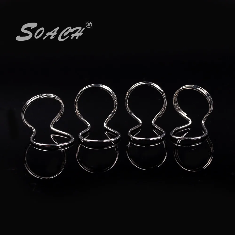 SOACH Golden Metal Guitar Picks Finger Classical Finger style Silver Metal  4pcs  Bass guitar accessories picks