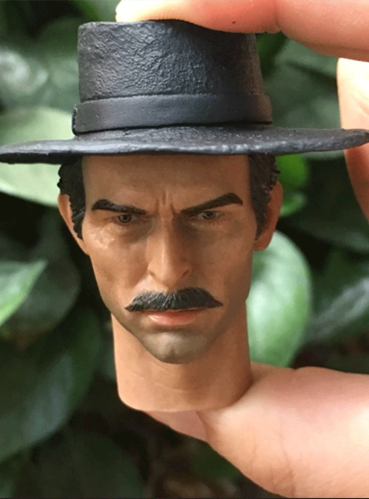 

REDMAN Cowboy The Drifter Clint Eastwood 12" Head Sculpt loose 1/6th scale