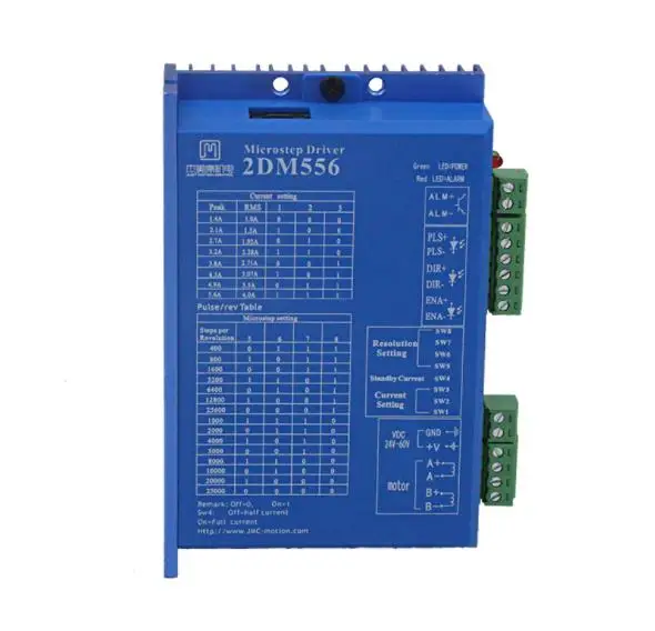 

2DM556 2 phase NEMA23 stepper motor driver 32bit DSP DC36V 5.6A JMC replace leadshine DM556