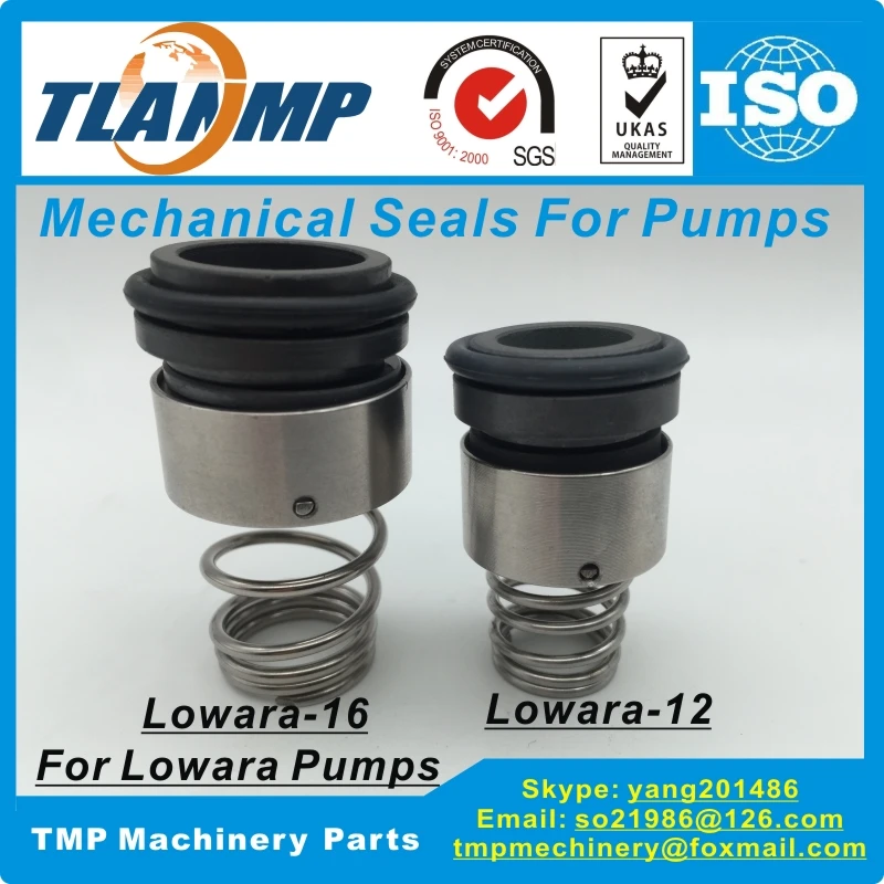 LWL-12 ( Rote-n-5-12 ), LWL-16 ( Rote-n-5-16 ), LWL-22 ( Rote-n-5-22 ) Mechanical Seals for LO-WA-RA SHS Pumps