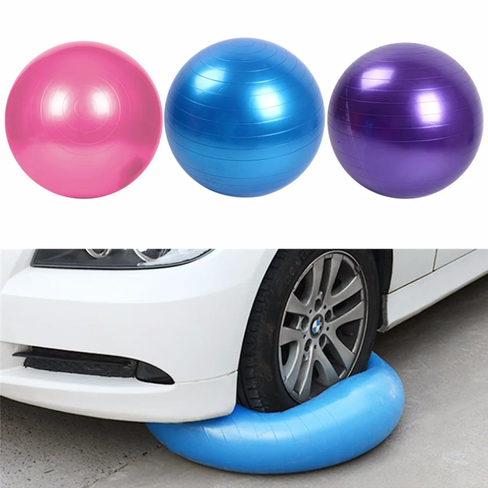 New Yoga Ball Thick Explosion Proof Massage Ball Bouncing Ball Gymnastic Exercise Fitness Yoga Balance Ball 45 CM 3 Colors