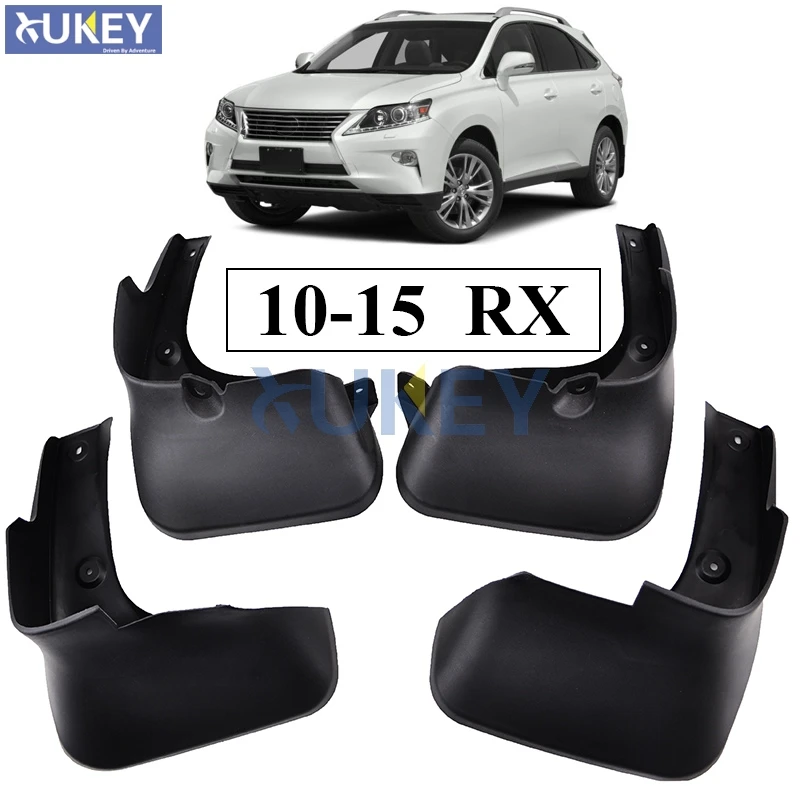 For LEXUS RX RX270 RX300 RX350 RX450H 2010-2015 Mudflaps Splash Guards Front Rear Mud Flap Mudguards 2014 2013 2012 11 Mud Flaps