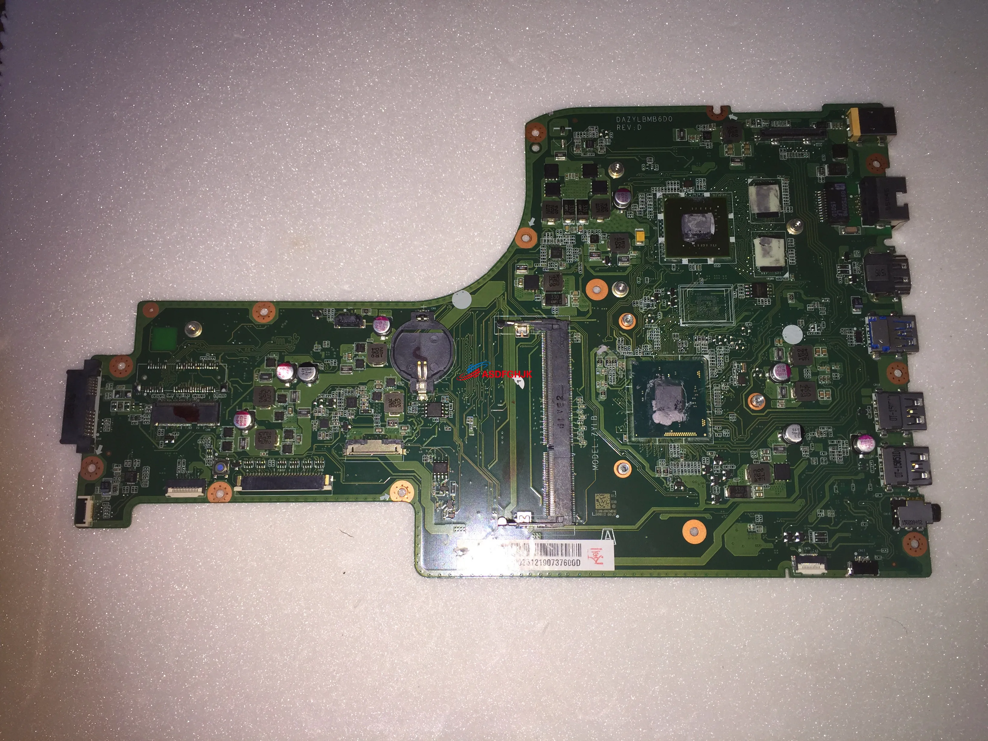 

uesd Original For Acer FOR Aspire es1-720 Laptop Motherboard DAZYLBMB6D0 Test OK