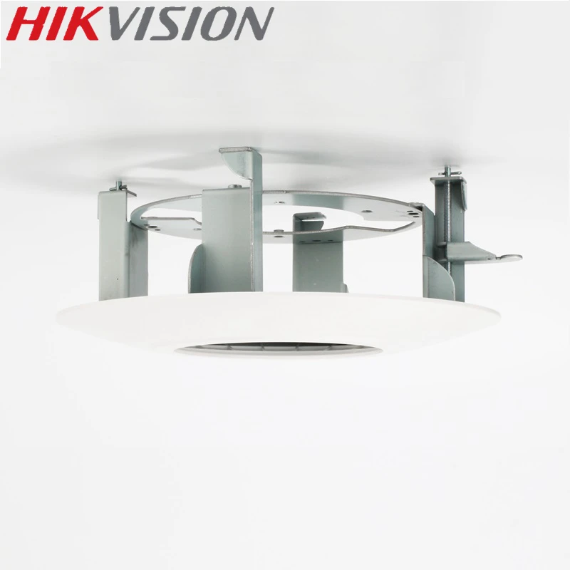 

HIKVISION DS-1227ZJ-PT6 In-ceiling Mount Bracket for Dome Camera with Surface Spray Treatment For DS-2DE3304W-DE Hik White