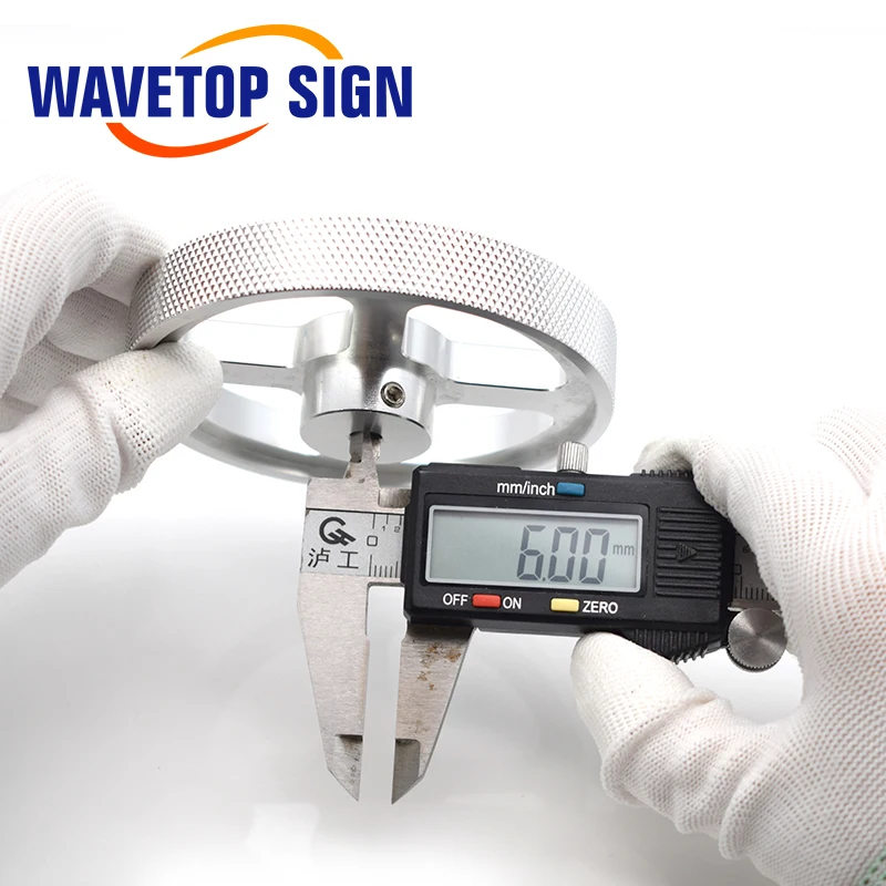 WaveTopSign foro interno ruota Encoder sincrono goffrato in lega di alluminio in metallo 6mm circonferenza 200/250/300mm larghezza 15mm