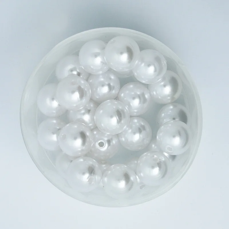 4-20mm perla cabochon tondo ivoy bianco perla imitazione abs branelli allentati craft & decorazione di diy che fanno