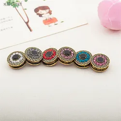 Strong Metal  Magnetic Hijab Clip Safe Hijab Brooch Retro Accessory No Hole Pins Brooch For Muslim Scarf XT41