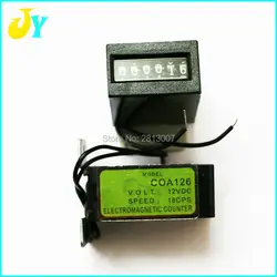 10 pcs/lot 6 digits arcade coin Counter +12V,18cps mechanical counter for arcade game machine parts / crane machine accessories