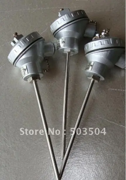 K type sheathed thermocouple , 0-1000C, Class I,diameter 6mm, length:200mm, fast delivery