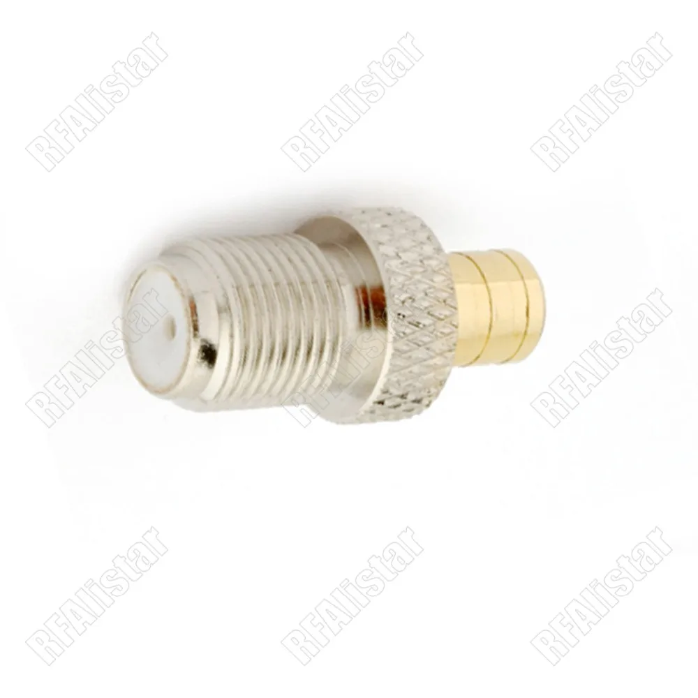 50 Pieces F Jack Female to SMB Female Jack Straight Adapter Connector XM Sirius Satellite