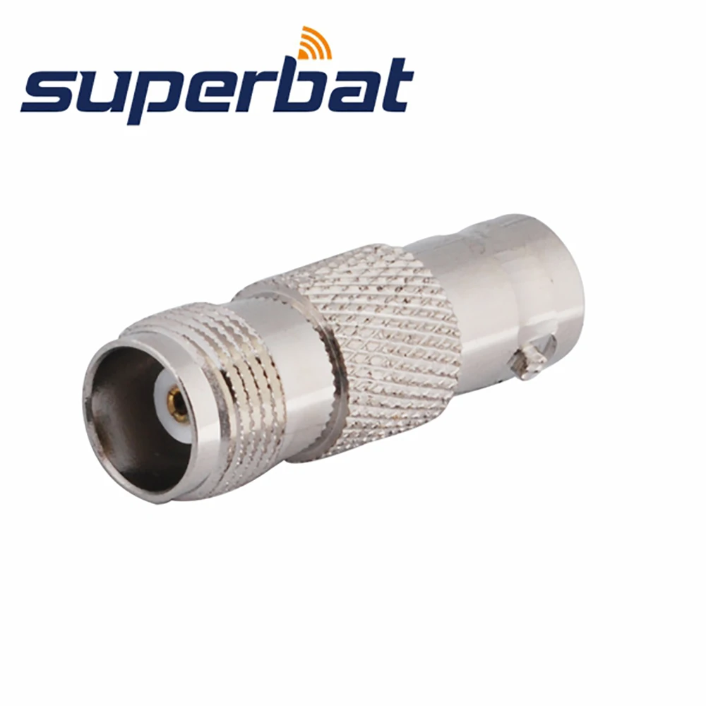 Superbat BNC High Lift 3.5MM Pump Audio & Video Jack to TNC Female Coax Straight RF Adapter Connector for WIFI