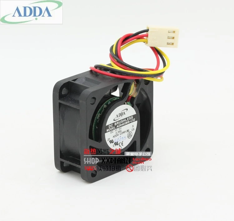 

Wholesale Original FOR ADDA AD0405MB-C52 4CM 40mm 4020 DC 5V 0.35A server inverter cooling fan