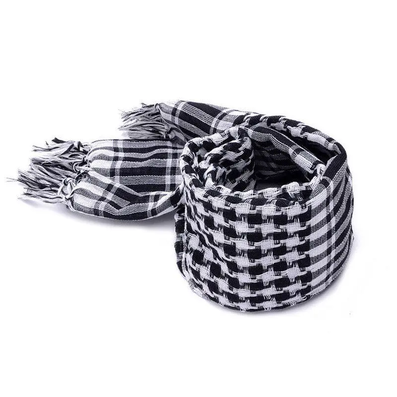 Fashion Women Men\'s Scarf Military Airsoft Tactical Arab Shemagh Kafiya Scarf Mask Wraps Hots