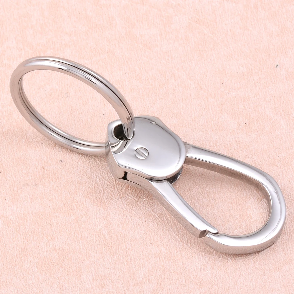 IJK0041 New Product Metal Key Chain Lobster Clasp with Keyring