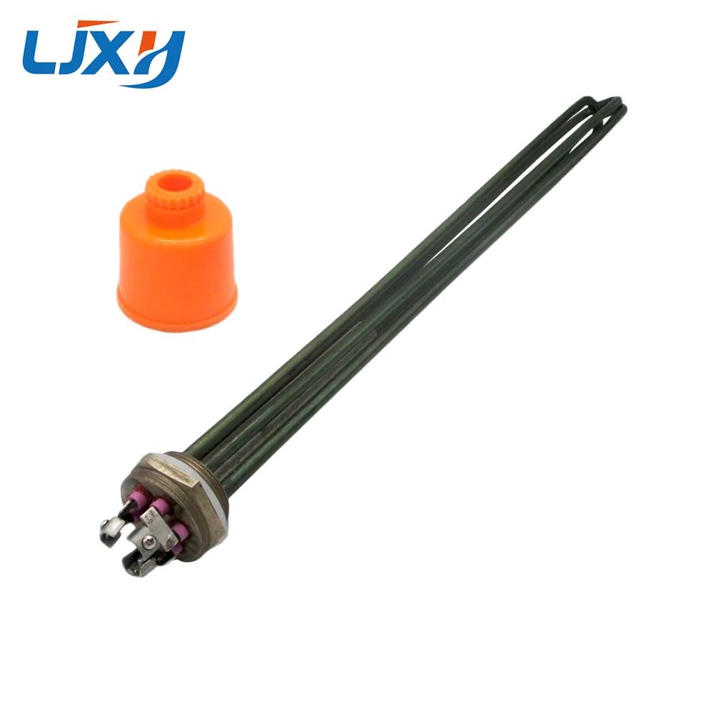 

1.5"/DN40 Heater for Tank,Heating Element with Incoloy 800 Green Tube 304SUS Thread,380V 9KW/12KW Electric Water Heater/Boiler