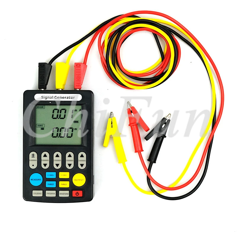 Freeshipping Signal Generator 4-20mA Signal Source 24V Current Voltage Thermocouple Generator Handheld Process Calibrator