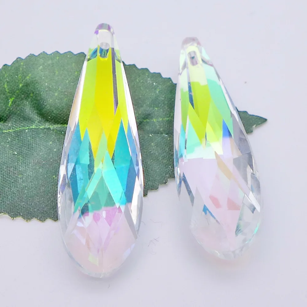 Wholesale 50/63/76/85mm Crystal Austrian Prism/Icicle/U Drop Charm/Pendant AAA Quality For Chandelier Christmas