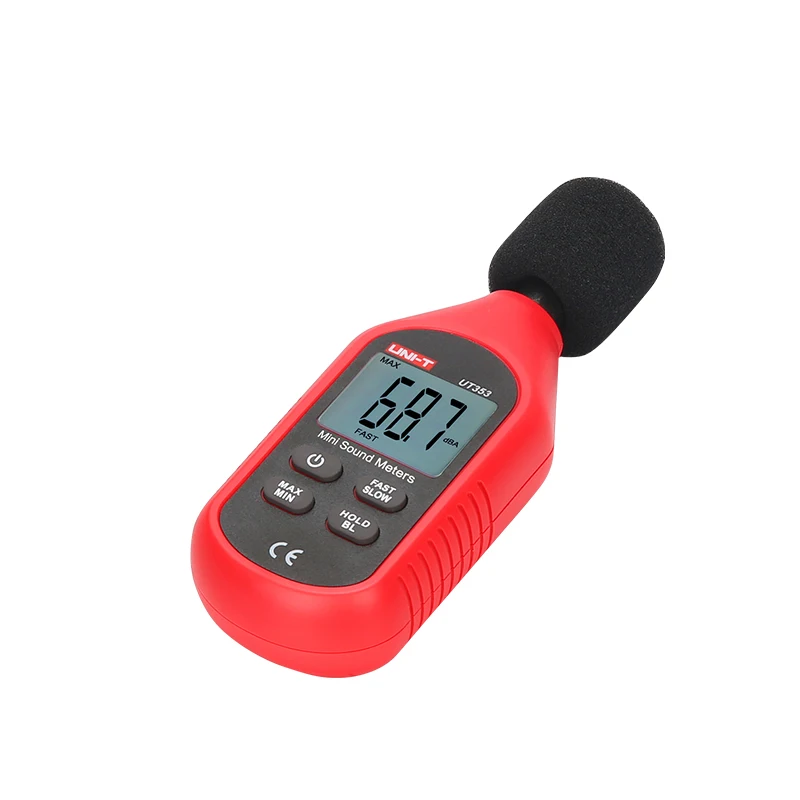 UNI-T ut353 digitaler Schallpegel messer ut353bt Geräusch messer 30-130db Dezibel Tester Rausch Audio Detektor Bluetooth