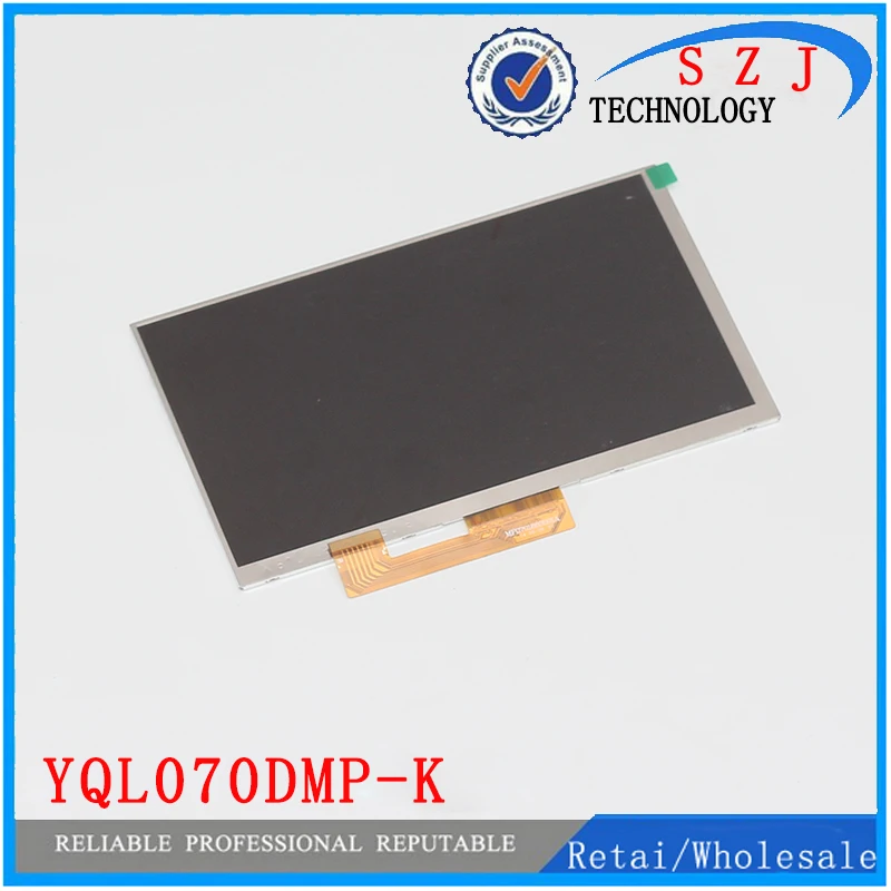 New 7'' inch 30pin YQL070DMP YQL070DMP-K lcd display screen for irbis tx 68 Tablet PC LCD screen Free Shipping