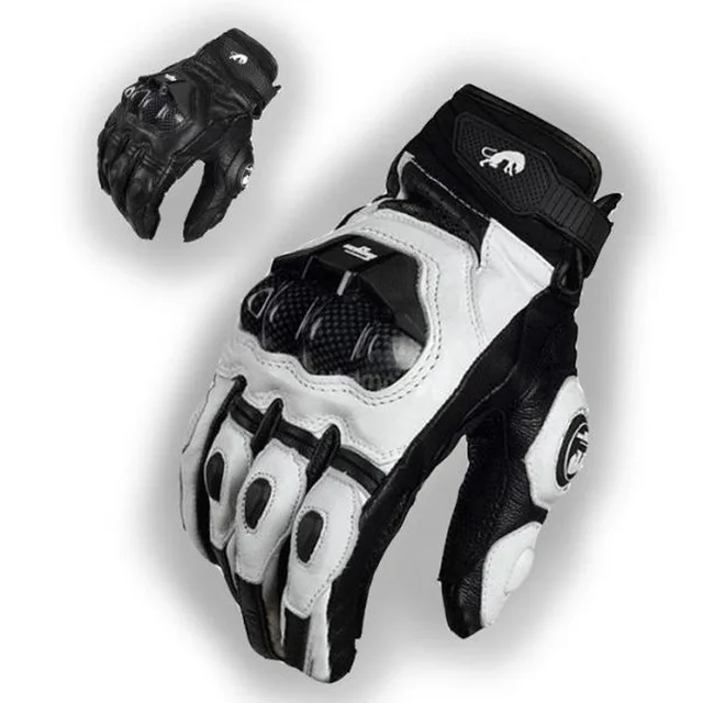 Leder-Motorradhandschuhe für Herren, Moto-Handschuhe, Racing, Retro, Radfahren, Motocross, atmungsaktiv, für den Frühling, klassisch, Touchscreen-fähig – Detail 5