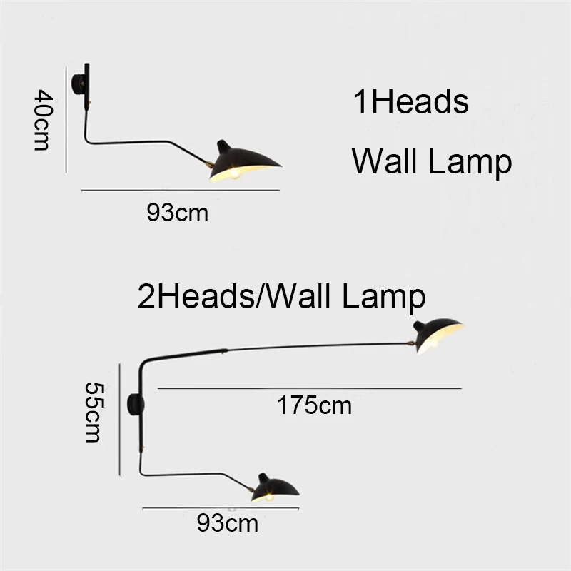 Imagem -05 - Asa Giratória para Decoração de Casa Luminária Pingente Vintage Luzes de Parede Rotativas Sótão Moderno Sala de Estar e Cama2023