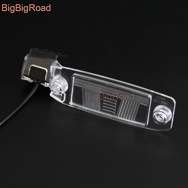BigBigRoad Car Intelligent Dynamic Trajectory Tracks Rear View Camera For KIA Forte Cerato K3 Sedan Sportage R 2 SL 2011 - 2016