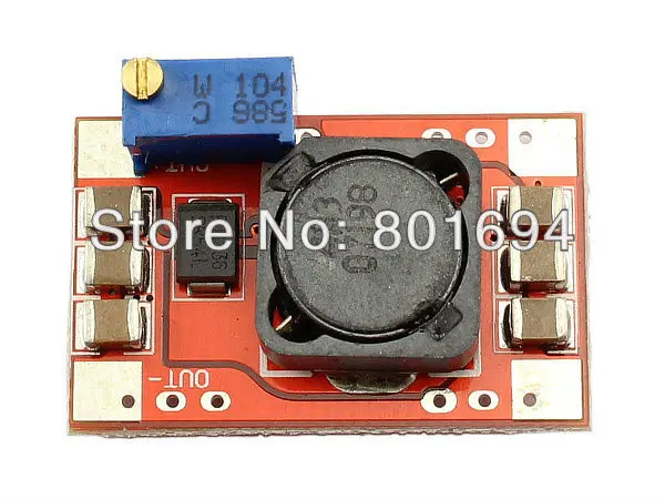 50 Pcs/Lot DC-DC Step-up 2.5-25V to 5-25V Wide Voltage Adjustable Power Supply Module