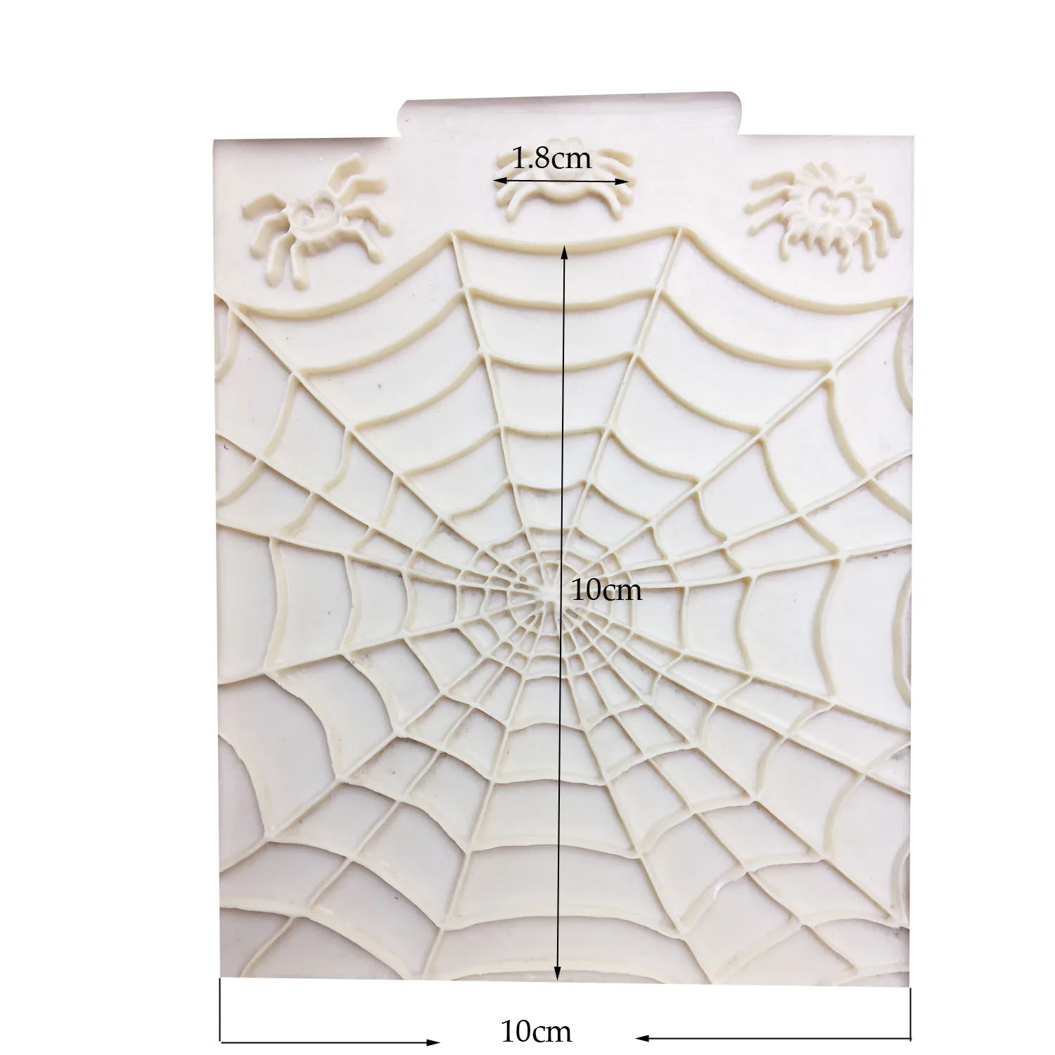 M0746 Halloween Spider 3D Fondant Chocolate Silicone Molds Decorating Cobweb lace  for Cakes Baking Accessories Tools