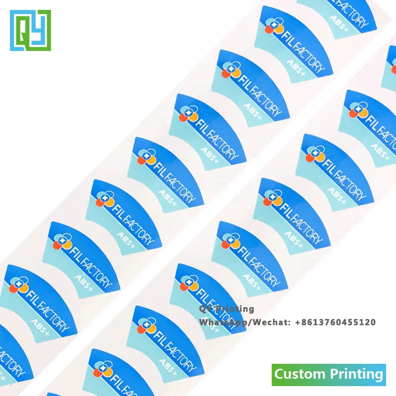 1000pcs 30x15mm Free Shipping Vinyl Waterproof Sticker Custom Printing With Your Own Design Irregular Shape  Contour-cut Labels 