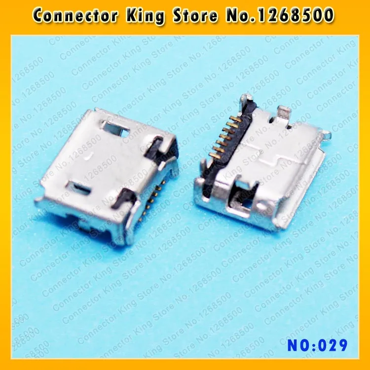 7PIN FOR Samsung I9100/I5500/I5508 Nokia OPPO phone charging port,USB jack socket connector,USB plug,tail port,MC-029