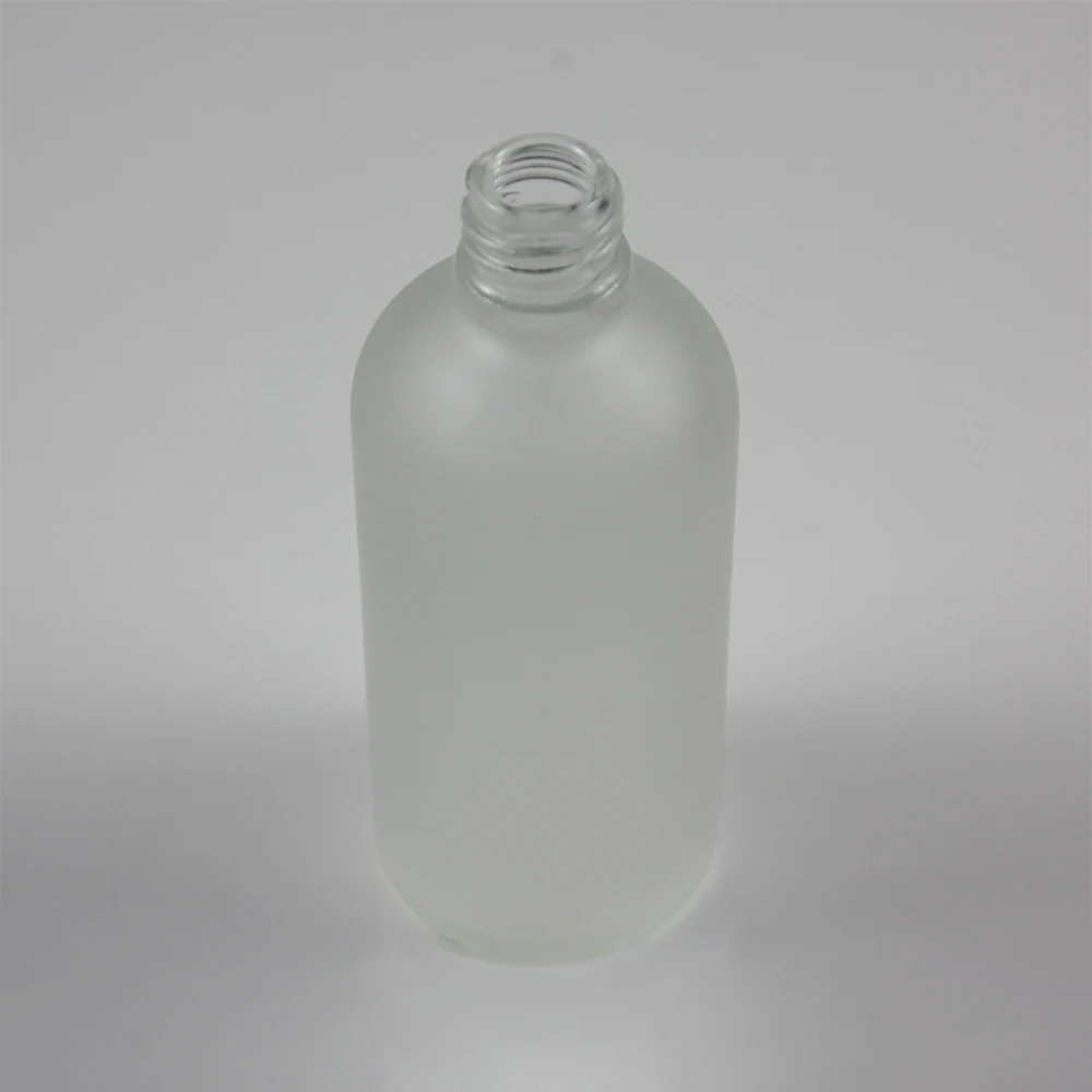 30pcs 100ml clear frost Glass Essential Oil Bottle Without any cap,could match with sprayer or dropper cap,glass container 18mm