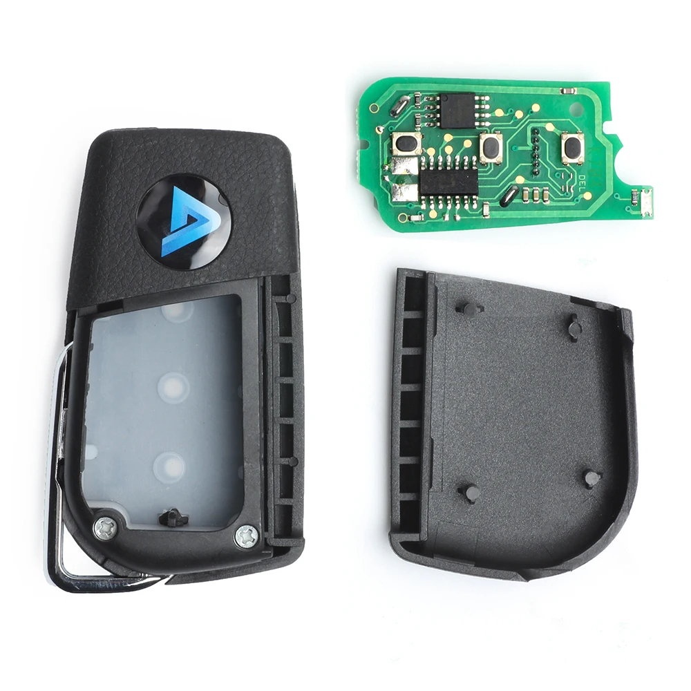 KEYECU P/N : 60030/ 60040/ 60120 aggiornato Flip Remote Key FOB 304MHz 4C/4 d67 per Toyota Prado 120 Rav4 Tarago Corolla Avensis