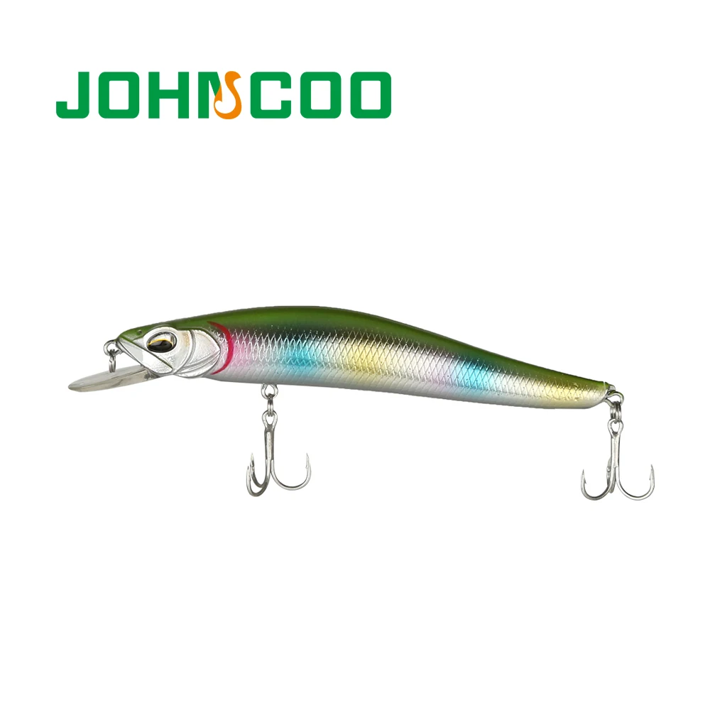12cm 14.3g Floating Wobbler with Sharp Treble Hooks Artificial Minnow Hard Fishing Bait Fishing Lure