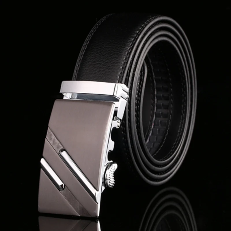 Belt 2019 New Designer Automatic Buckle Genuine Leather Men Belt 110cm-130cm Luxury Belts for Men