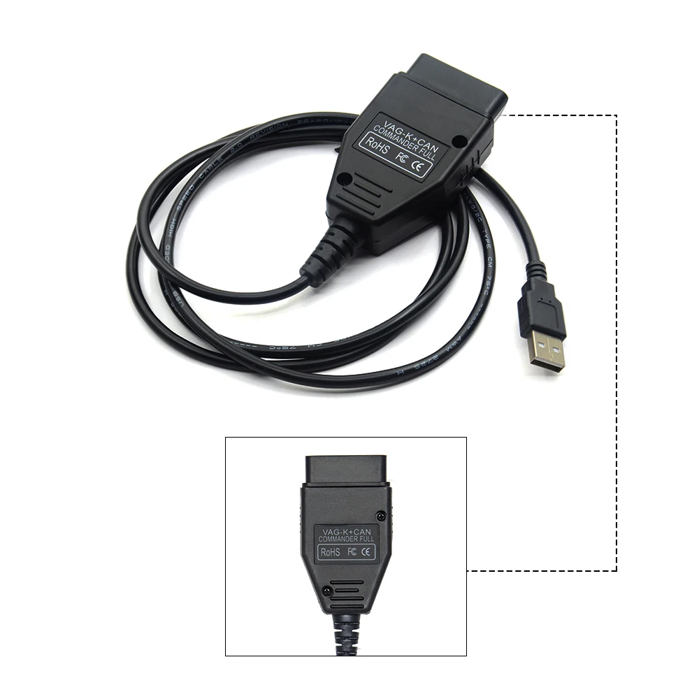 K+CAN Commander 1.4 with FTDI FT232RL PIC18F258 Chip OBD2 Diagnostic Interface Com Cable