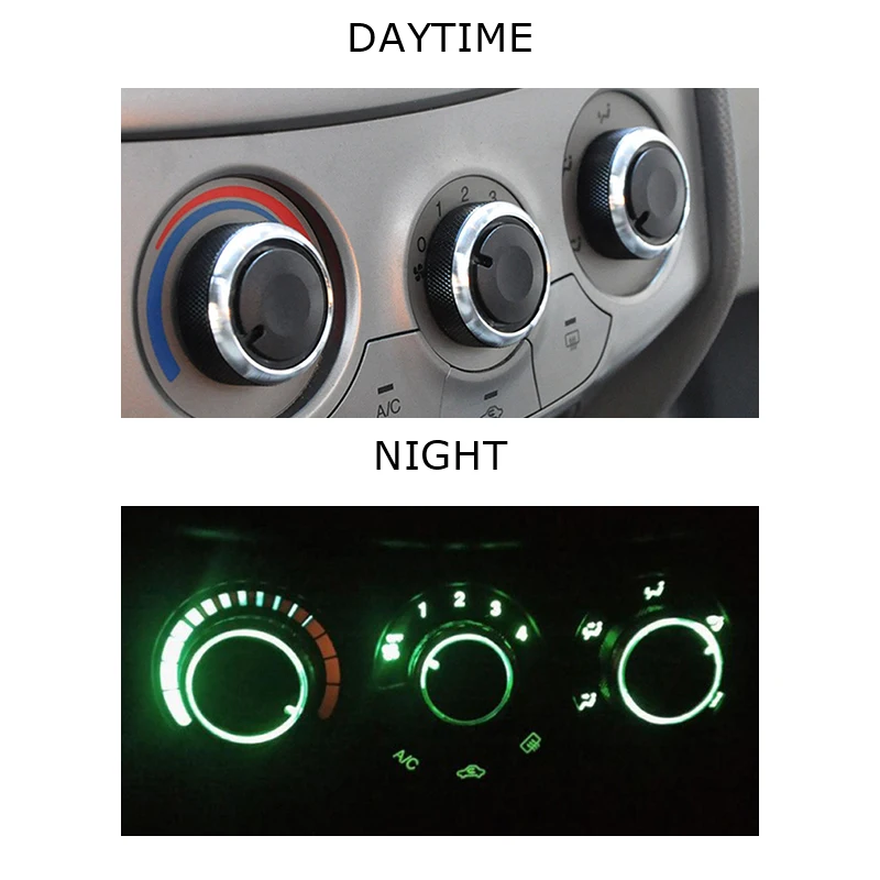 3pcs/set For chevrolet sail switch conditioning heat control switch ac knob For Chevrolet Sail 2008 to 2014 Car Accessorie
