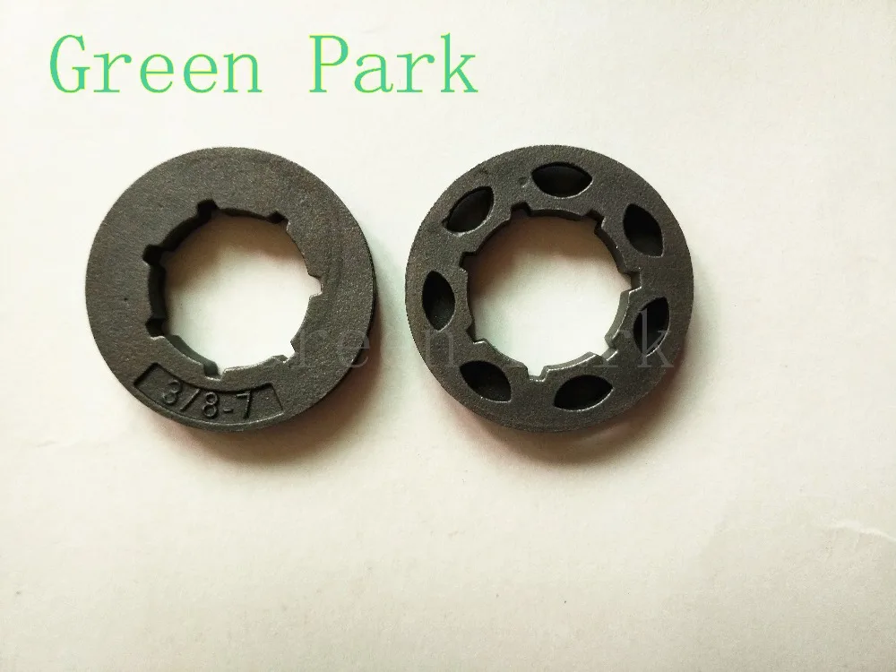 10PCS Hot Sale 4500 5200 5800 45CC 52CC 58CC Chainsaw Clutch Drum Sprocket Rim 3/8 7 Teeth for Chinese Chain Saws Parts