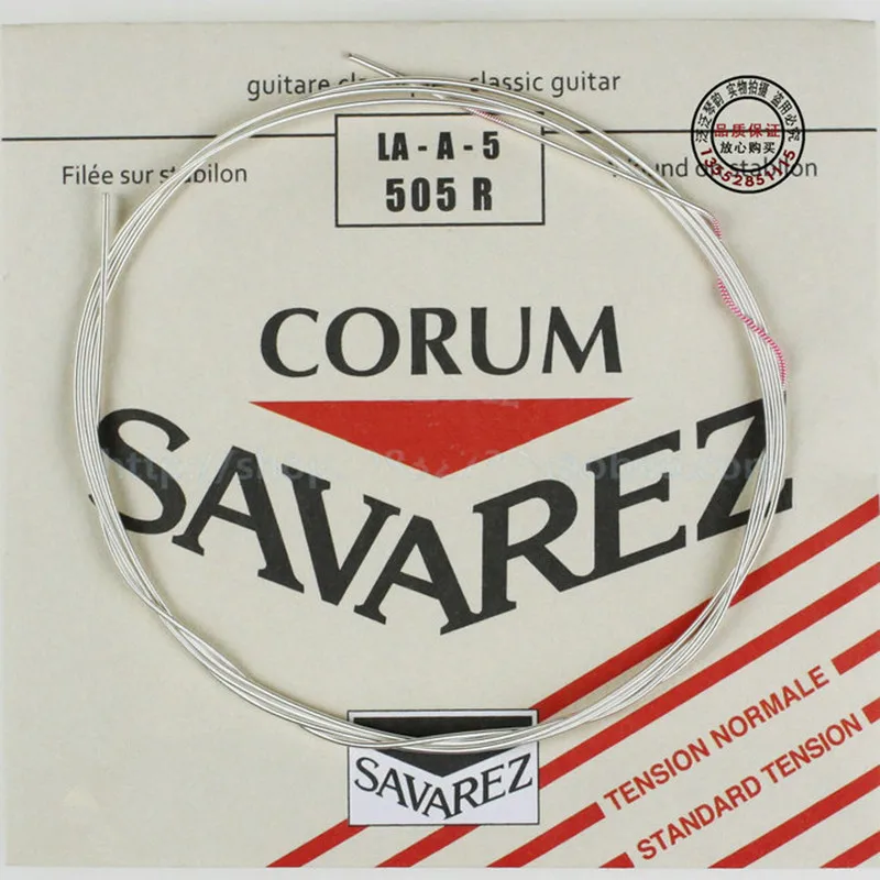 Savarez Classical Guitar Strings 500AR 500AJ Carbon Fibre Strings For Classic Guitar Strings Accessories Musical Instruments