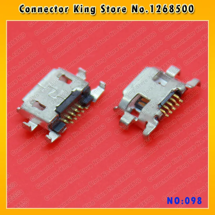 10 PZ Micro Connettore USB Presa di Ricarica Porta per Blackberry 9900 9930 Per Motorola G 2nd generation Xt1069 Xt1068, MC-098