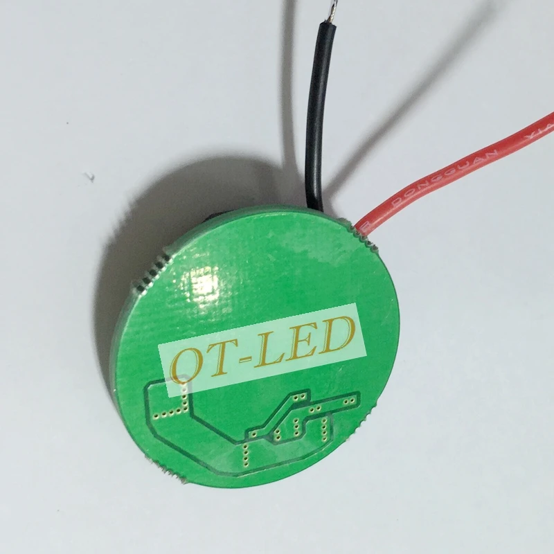 1pcs Input 3.7V~30V 27mm 10W LED Driver Power supply For 1~3PCS 10W XML T6/U2 XML2 flashlight 12V/24V Battery Car light DIY