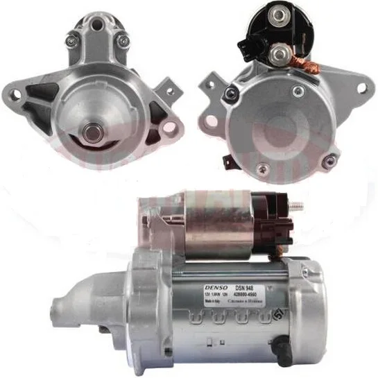 

NEW 12V STARTER MOTOR 28100-00050 28100-0Q041 28100-0Q050 33277N 428000-3361 428000-4560 428000-4561 FOR TOYOTA YARIS 1.0L 2005