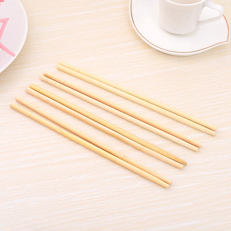 50 Pairs/pack  Chinese Bamboo Chopsticks Disposable Bamboo Chopsticks Individually Wrapped kitchen Tableware with toothpick LYQ