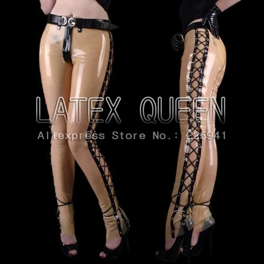 Dành cho người lớn quần latex (không inclduing vành đai)