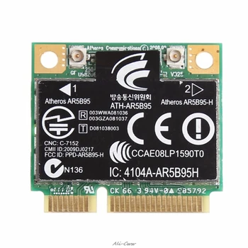 Bezprzewodowa 150M 802.11b/n pół Mini karta PCI-E dla HP Atheros AR5B95 605560-005