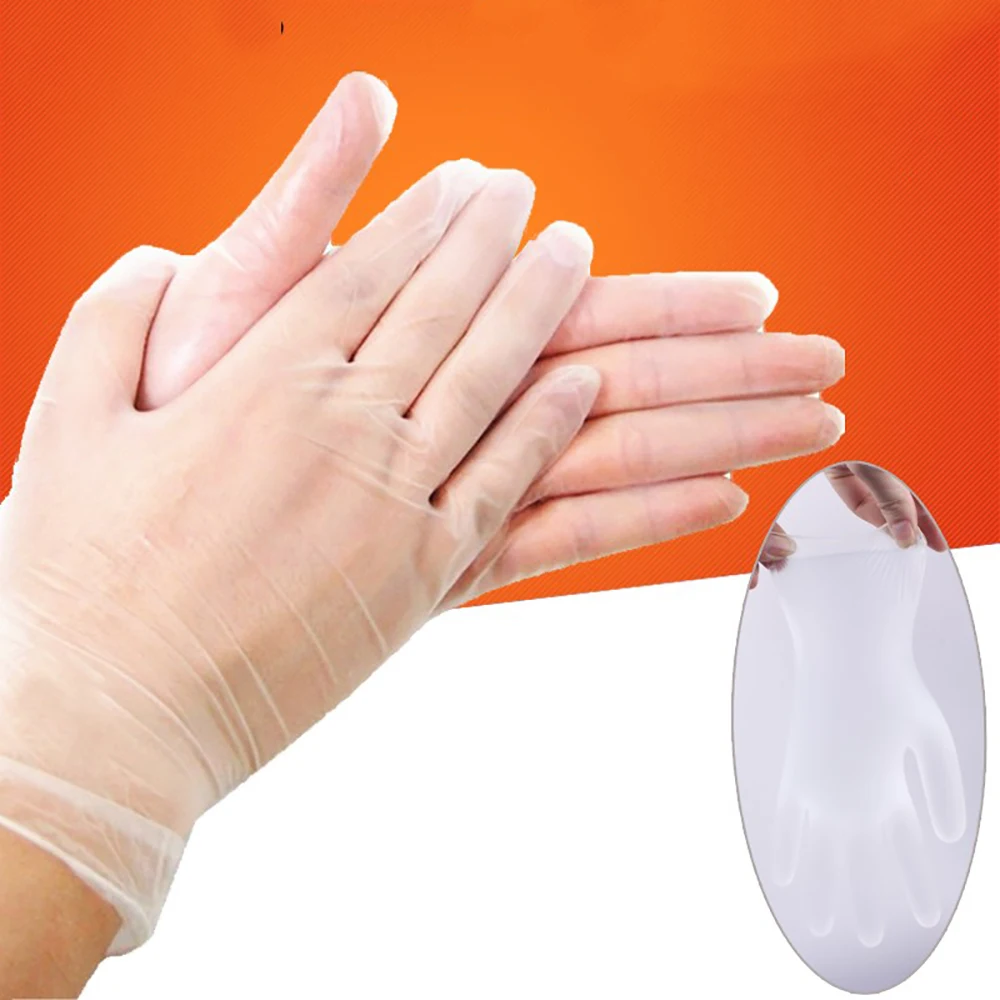 20PCS Disposable Gloves Examine Hygiene Quarantine Lab Cow Pig Dog Cat Veterinary Doctor Powder-free Poultry Livestock Farming