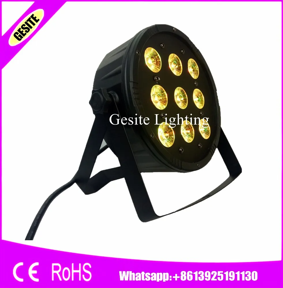 24pcs/lot LED Par 9x12W RGBW 4IN1 DJ Par LED RGBW Wash Disco Light DMX Controller Free Shipping