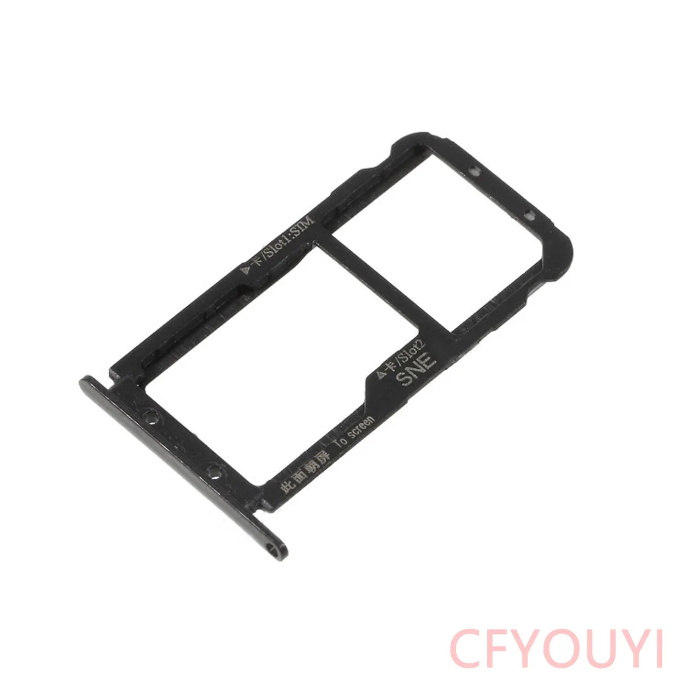 5pcs/lot New Dual SIM Card Tray Slot Holder Adapter SIM Holder Slot Tray For Huawei Mate 20 Lite image 2