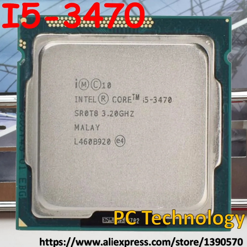 

Original Intel Core I5-3470 3.2GHz CPU 6M LGA1155 77W I5 3470 desktop Quad-Core Free shipping ship out within 1 day