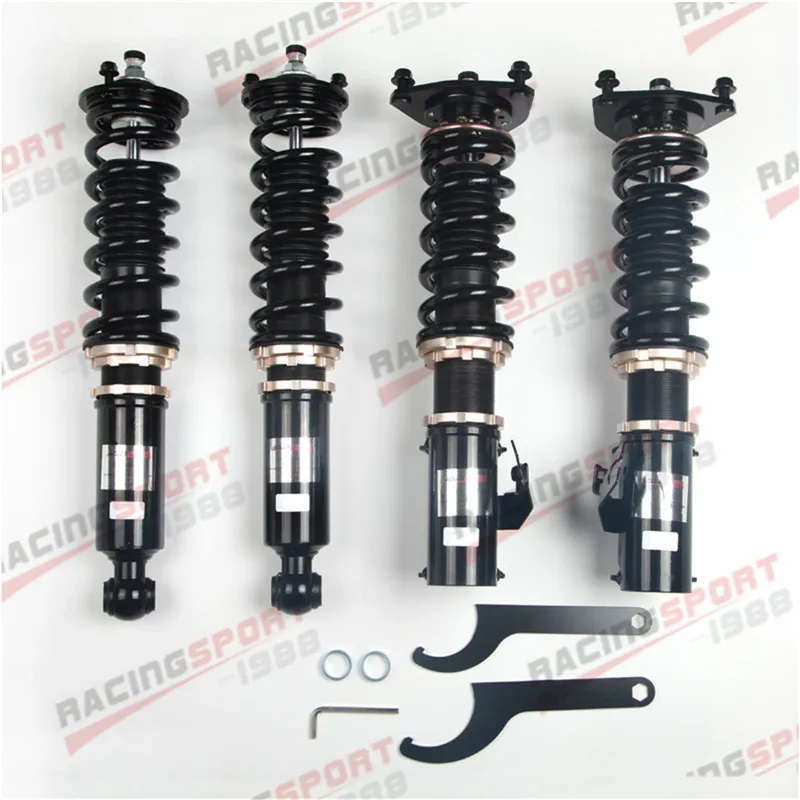 32 Step Mono Tube Coilovers Lowering Suspension kit For Nissan 240SX 89-94 S13